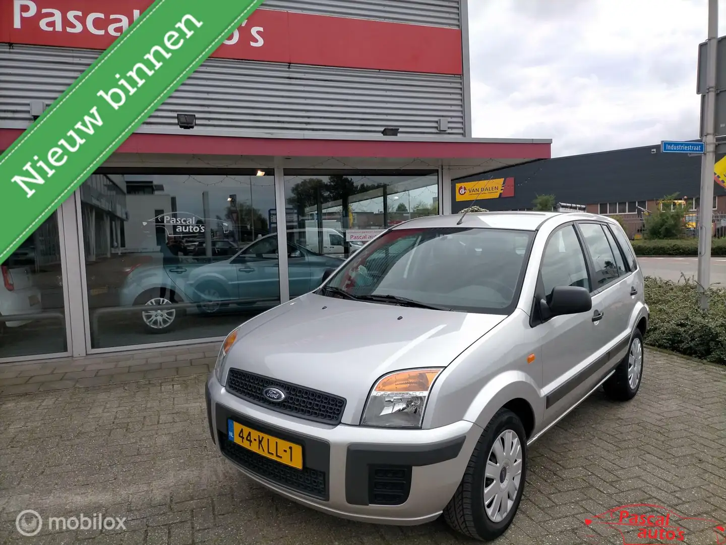 Ford Fusion 1.4-16V unieke km dealer oh hoge instap Grau - 1