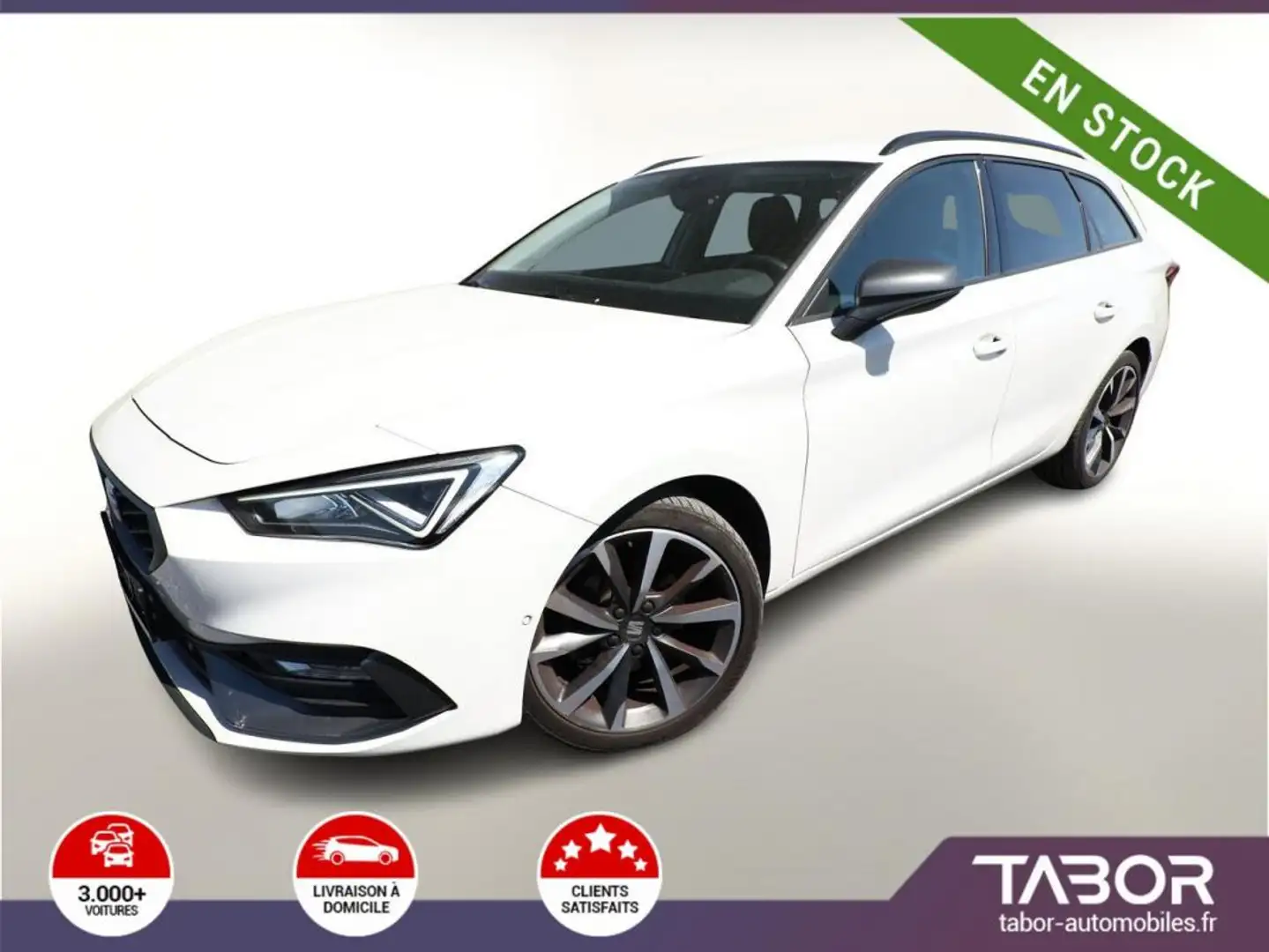 SEAT Leon ST 1.5 TSI 150 FR LED VirtC GPS Cam Blanc - 1