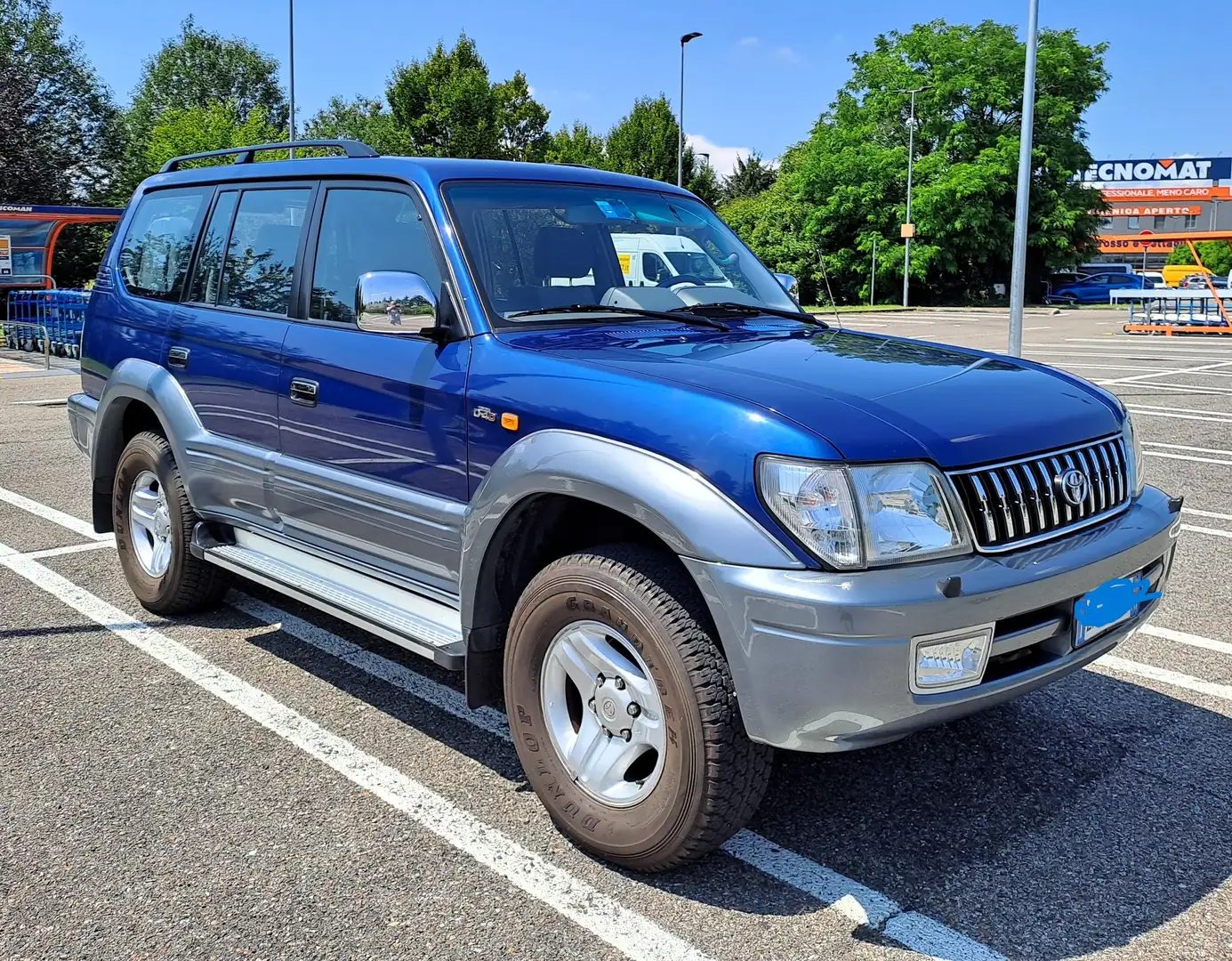 Toyota Land Cruiser Land Cruiser kdj95 5p 3.0 GX Blu/Azzurro - 1