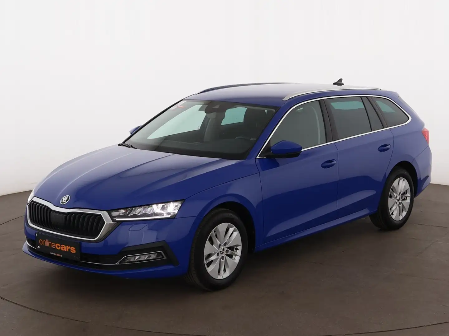 Skoda Octavia Combi 2.0 TDI Aut LED NAVI SITZHZG R-CAM Blau - 2