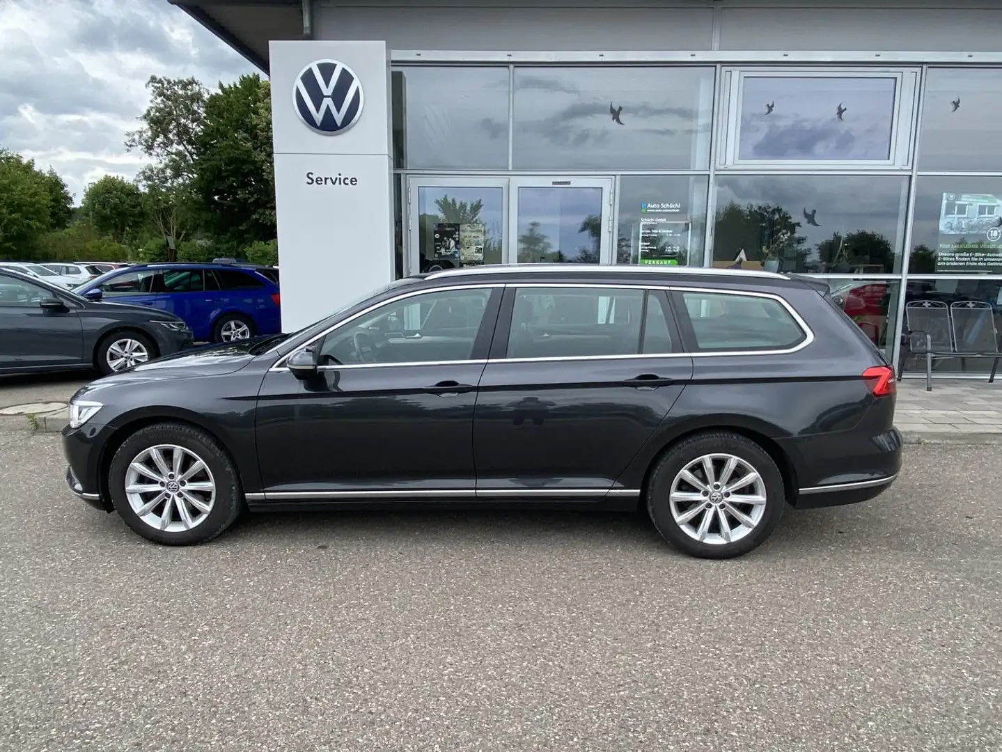 Volkswagen Passat Variant 2.0 TDI DSG Highline 17"+NAVI+LED Grau - 2