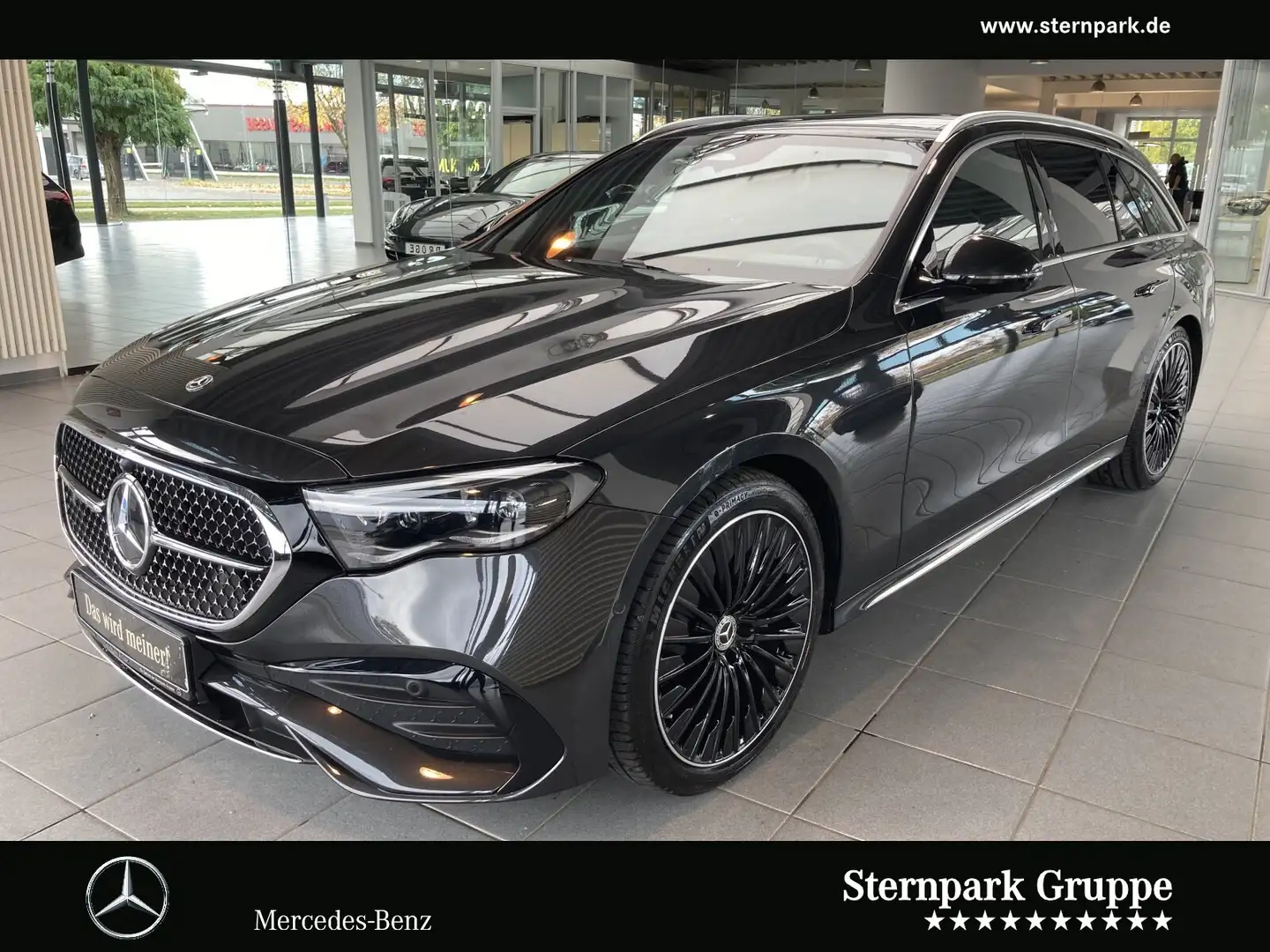 Mercedes-Benz E 300 E 300 deT AMG Pano*HuD*AHK*Distr*Burm-4D*Digital Grau - 1