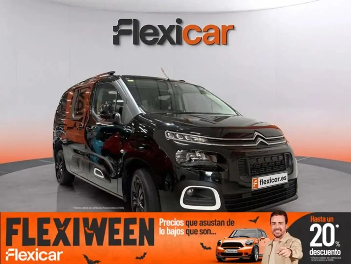 Citroen Berlingo Talla XL BlueHDi 130 S&S 6v FEEL Negro - 1