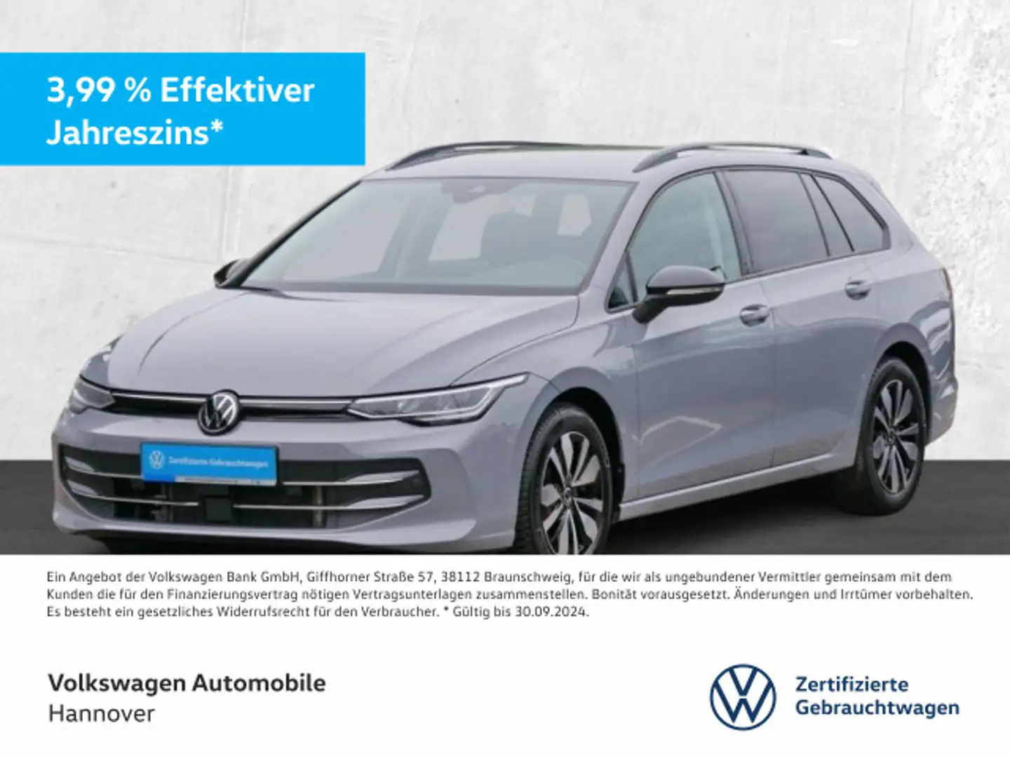 Volkswagen Golf Variant Golf VIII Variant 1.5 eTSI DSG Goal LED DigCockp Grau - 1