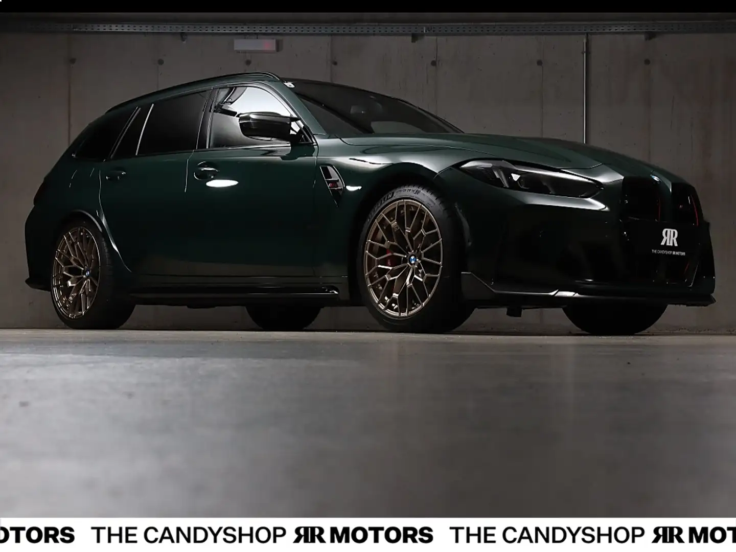 BMW M3 CS Touring *British_Racing_Green*Carbon* Grün - 2