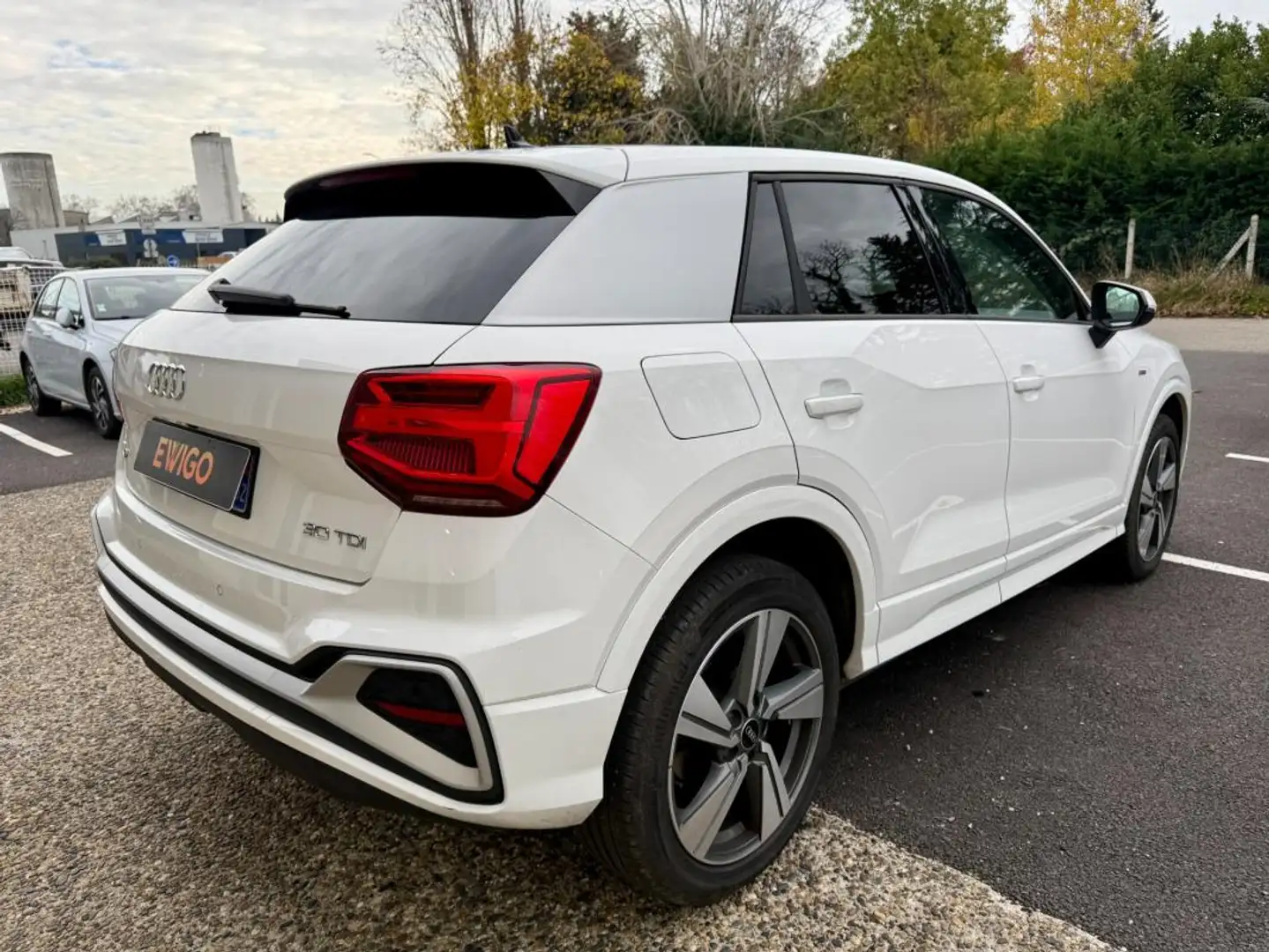 Audi Q2 30 TDI 115ch ADVANCED - S-LINE EXTERIEUR Blanc - 2