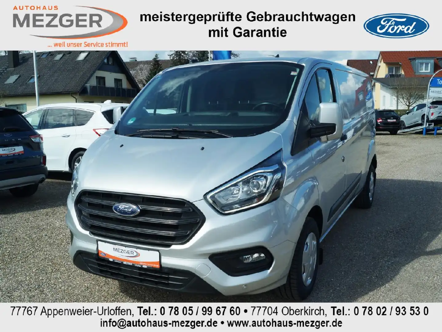 Ford Transit Custom 300 L2 Trend Silber - 1