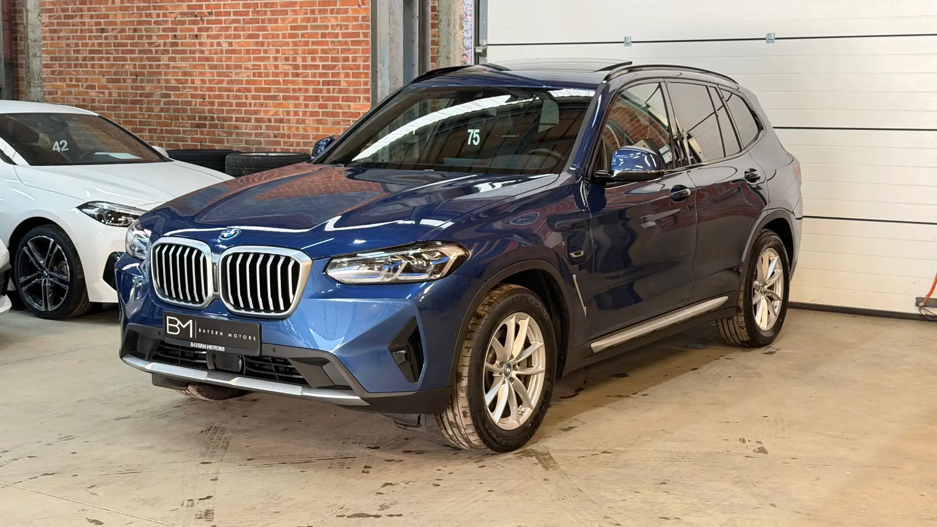 BMW X3 xDrive30e Automaat Sport Leder Zetels Facelift Bleu - 1