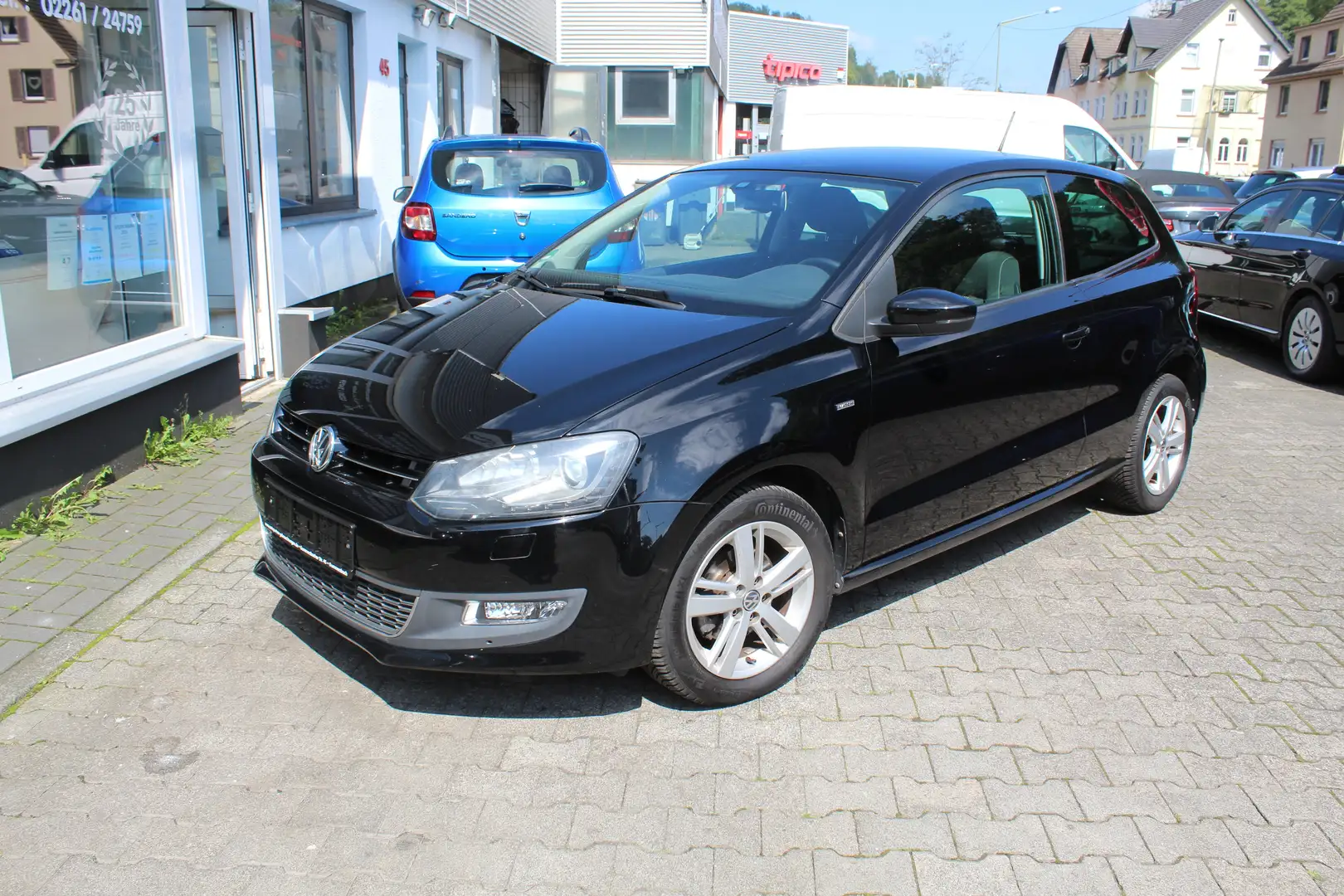 Volkswagen Polo 1,2 TSi DSG, Automatik, Xenon, 66 KW, Sitzheizung Schwarz - 1