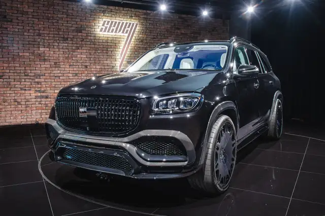 Mercedes-Benz Maybach GLS GLS600 BRABUS 3 years old + E-ABC +4 seats +Bur 3D