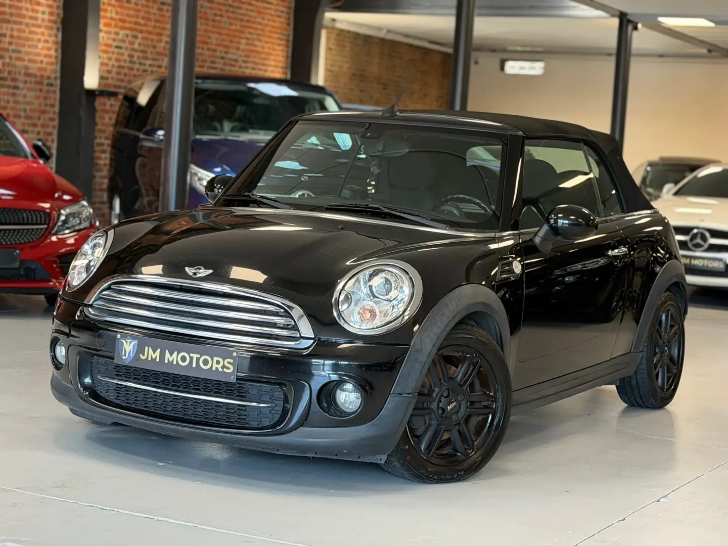 MINI Cooper D Cabrio 1.6 D - Xenon - Zetelverwarming Schwarz - 1