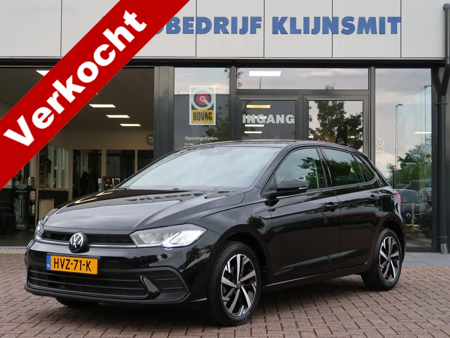 Volkswagen Polo 1.0 TSI Life Business | Climate | Parkeersensoren Zwart - 1