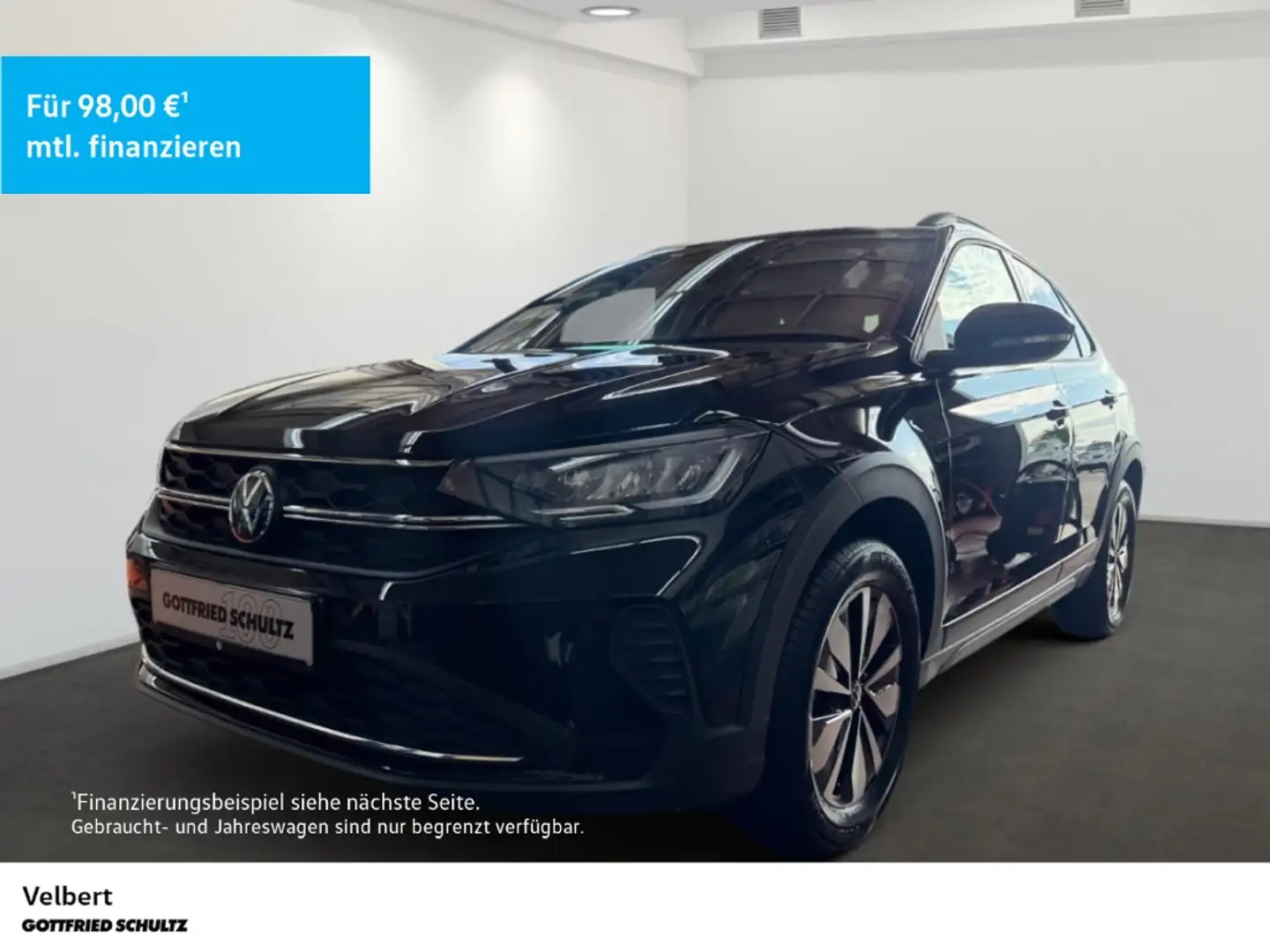 Volkswagen Taigo Move 1.0 TSI - LED SHZ APP Connect PDC Schwarz - 1