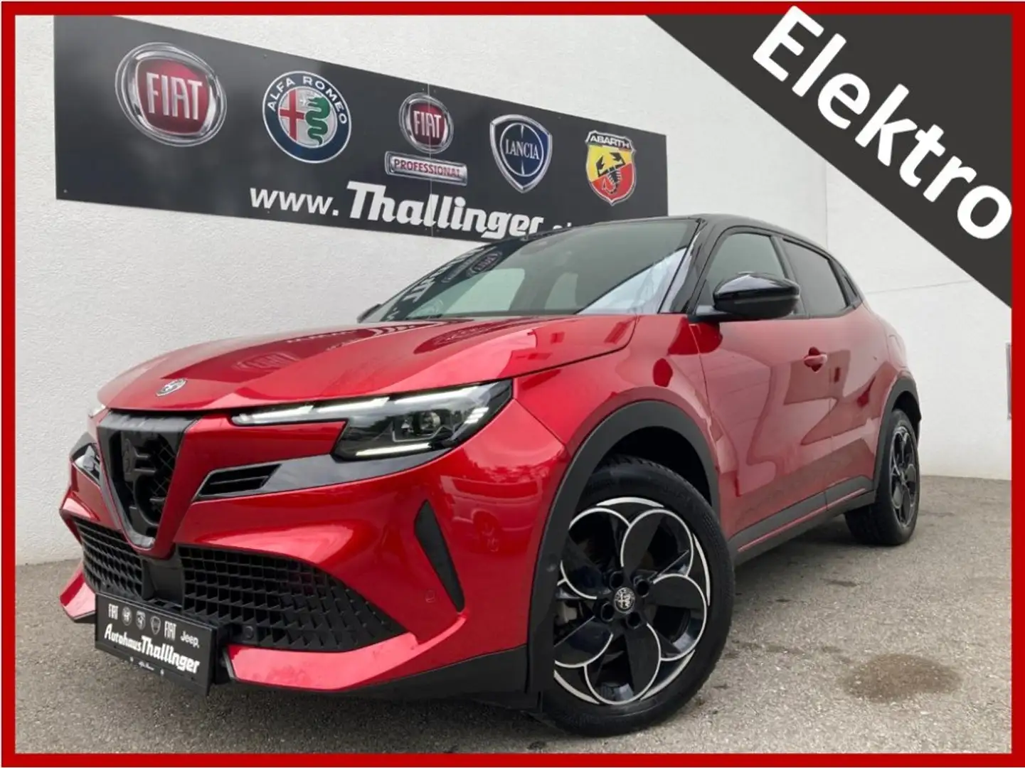 Alfa Romeo Junior Elettrica Speciale Rot - 1