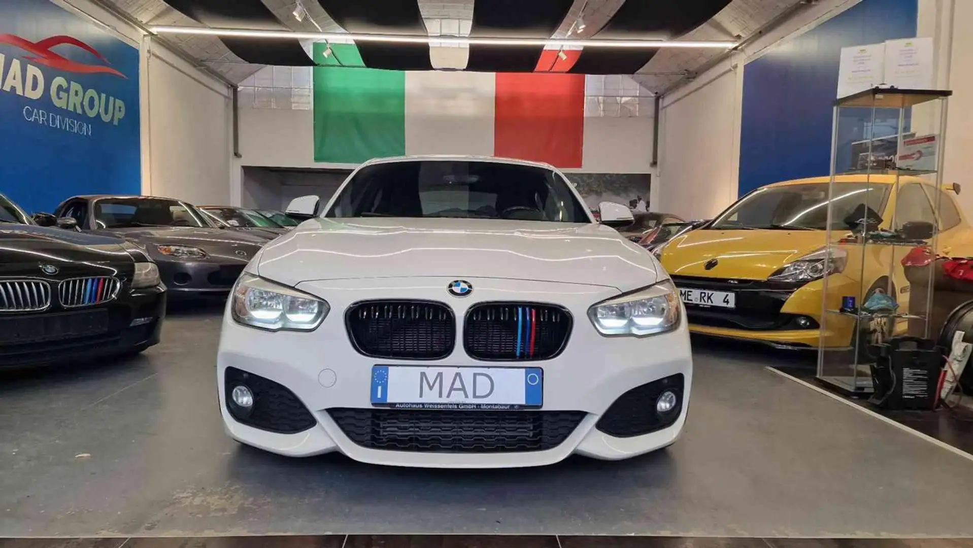 BMW 125 i 3p. Msport M-SPORT UNICO PROPRIETARIO CERCHI 19" Bianco - 2