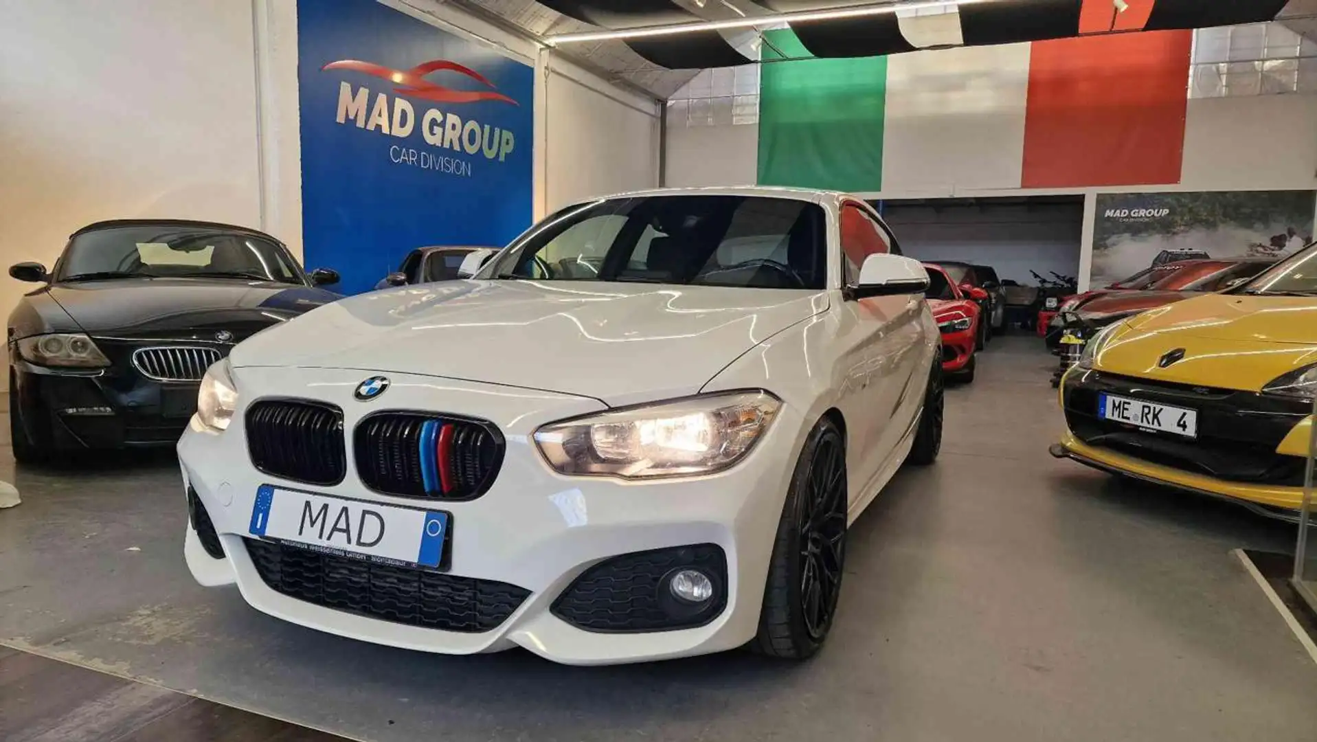 BMW 125 i 3p. Msport M-SPORT UNICO PROPRIETARIO CERCHI 19" Bianco - 1