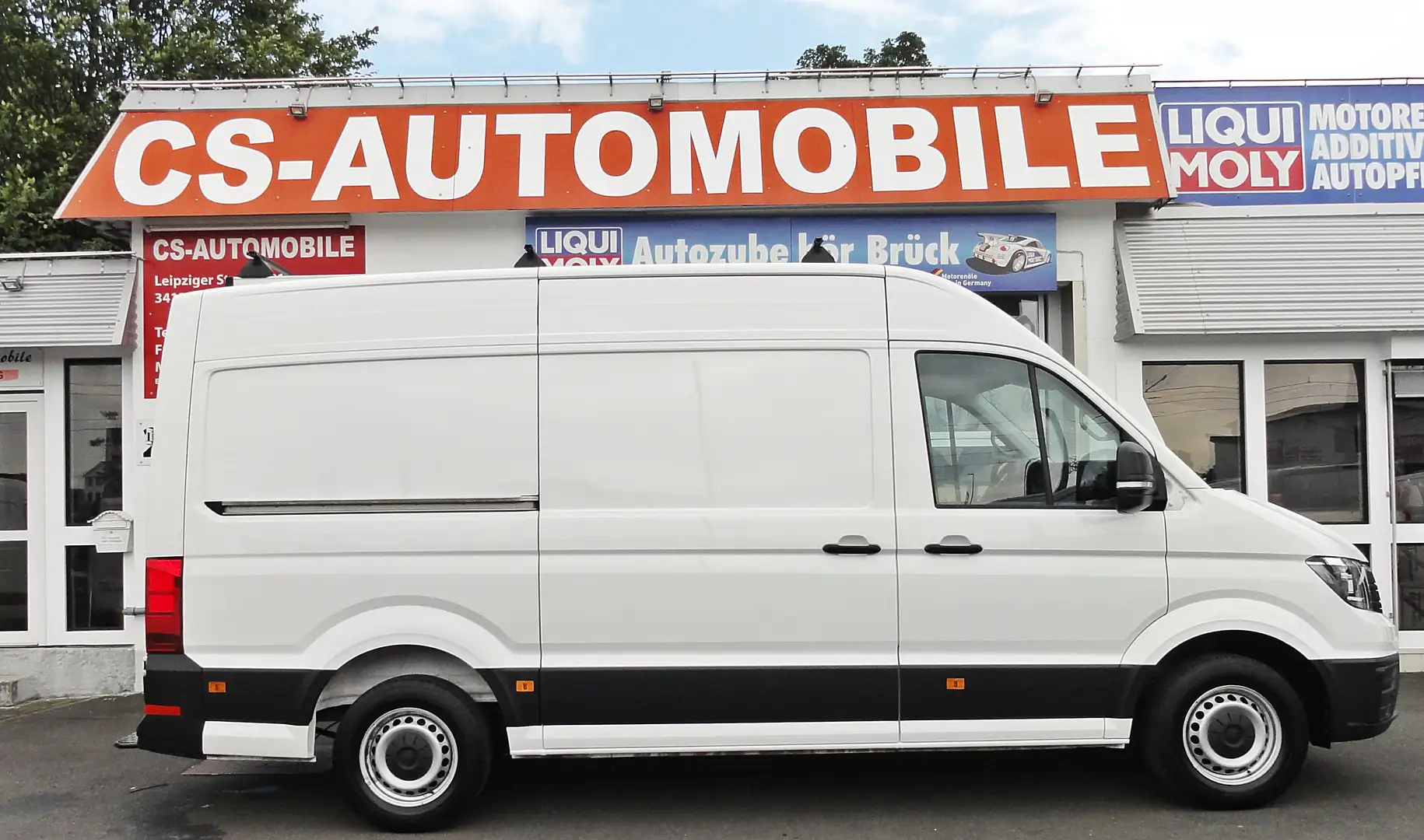 Volkswagen Crafter TDI 2,0 l Kasten Klima L2H2 AH LKW Blanc - 1