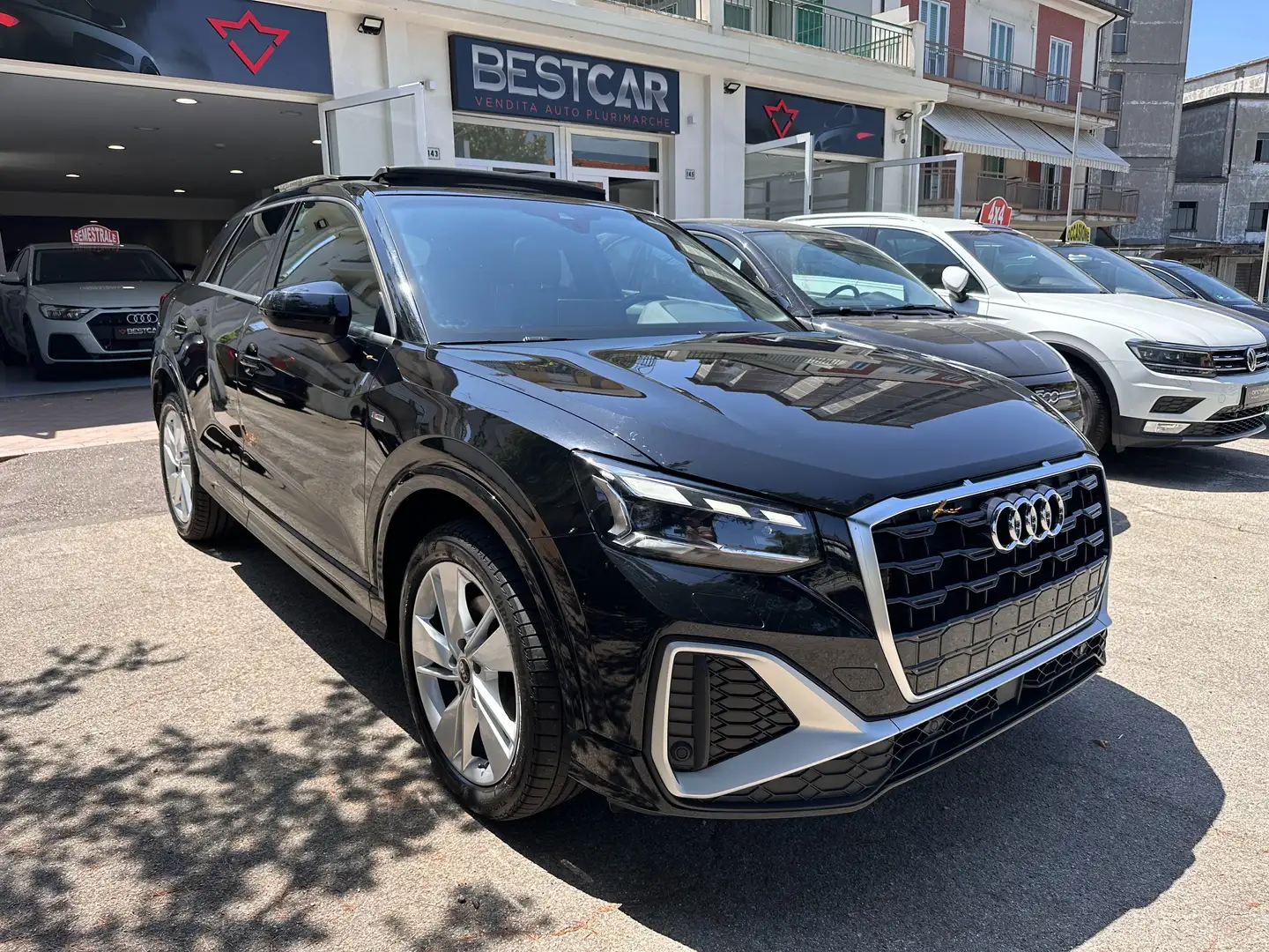 Audi Q2 35 2.0 td S line s-tronic PANORAMA MATRIX VIRTUAL Nero - 1