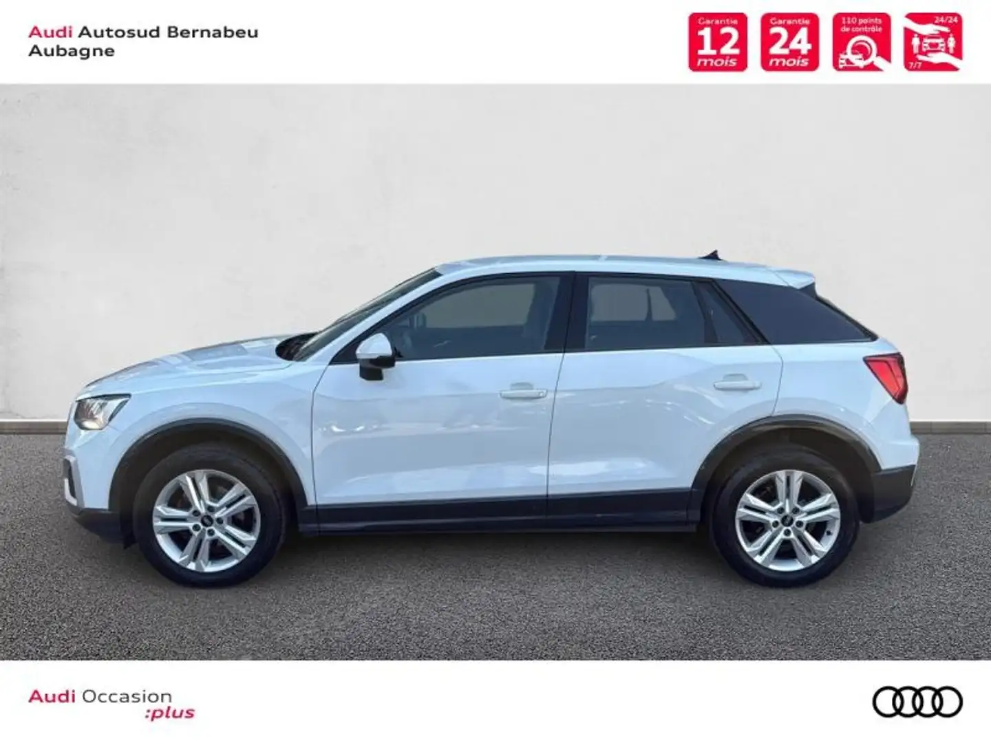 Audi Q2 35 TFSI 150ch Design Blanc - 2
