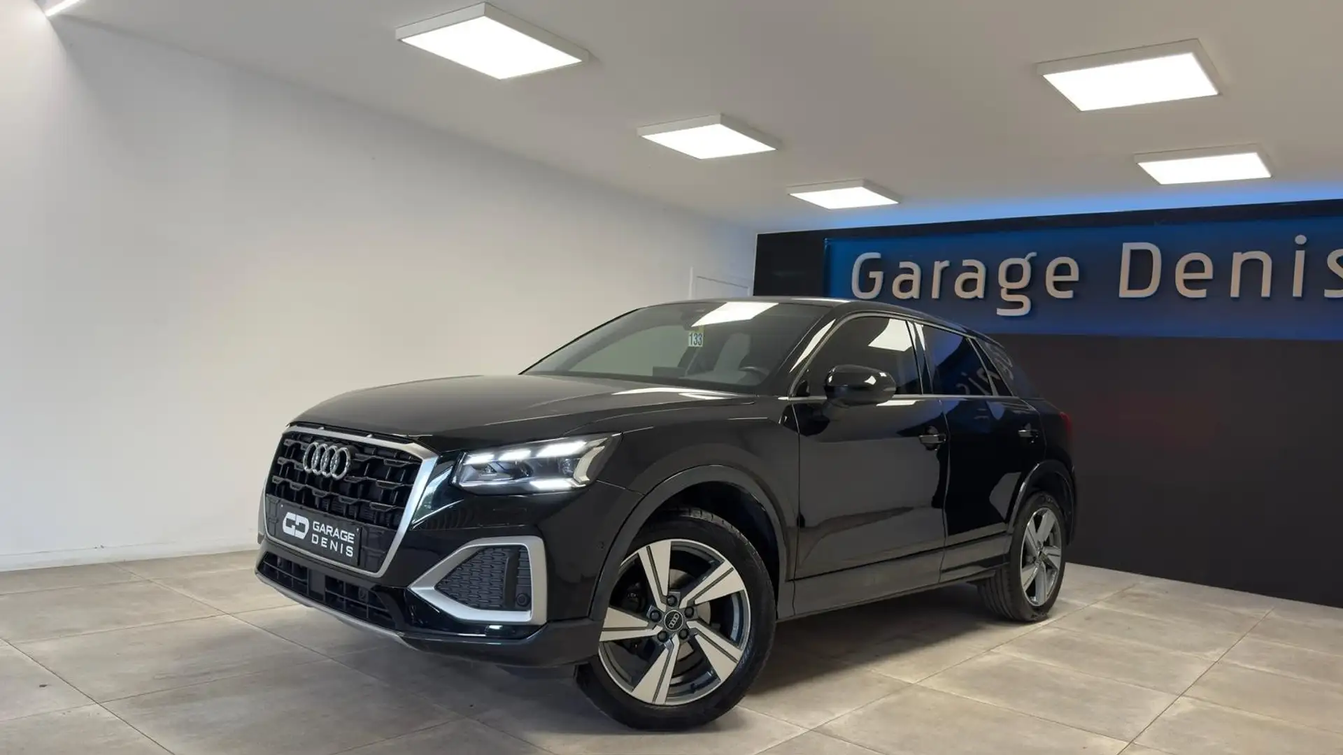 Audi Q2 TDi S tronic*NEW LIFT*BOITE-AUTO*LED*CUIR*LED* Zwart - 1