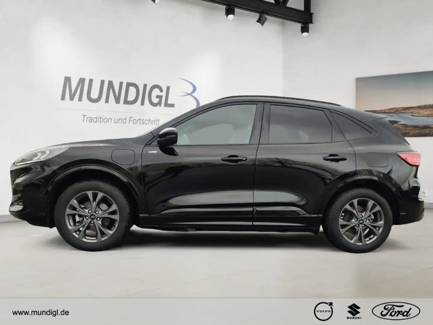 Ford Kuga ST-Line X PHEV NAVI PANO ACC AHK RFK HeadUp 4xSHZ Schwarz - 2