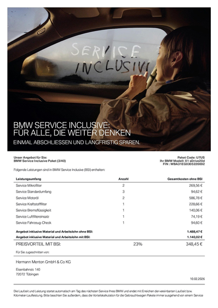 BMW X1 sDrive20d Inkl. €1.190 Zubehörbonus* M Sportpaket — photo 9