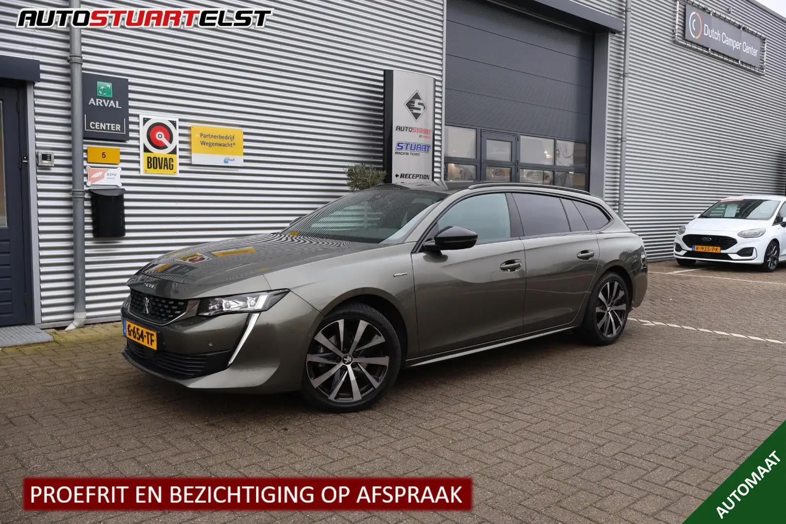 Peugeot 508 SW 1.6 GT Line 360 Cam | Carplay | Ad Cruise | Par Grijs - 1