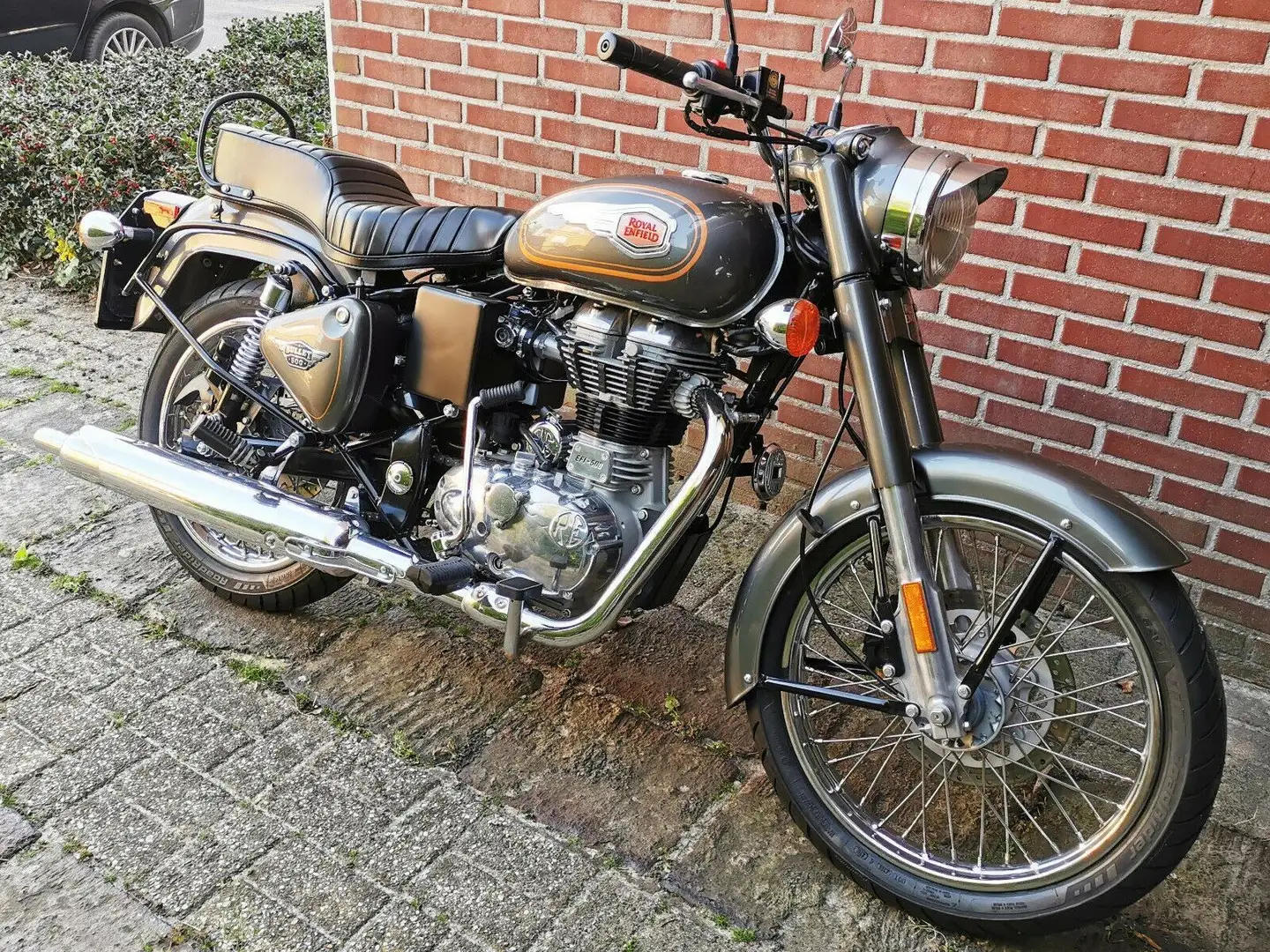 Royal Enfield Bullet 500 EFI Gris - 1