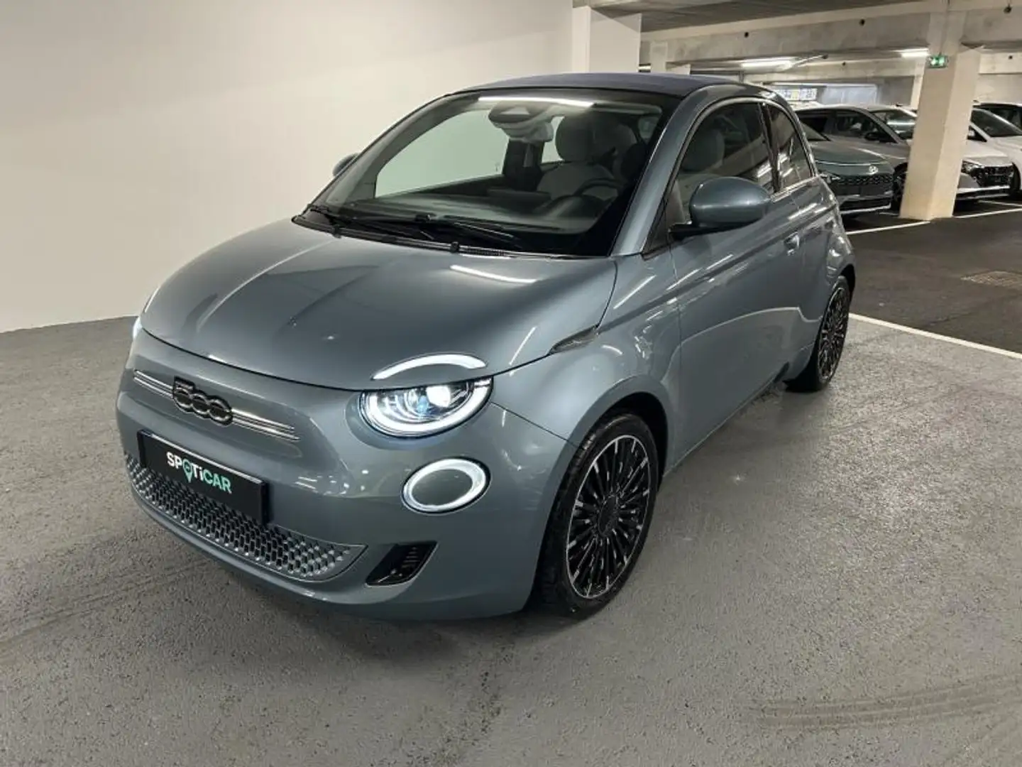 Fiat 500C e 118ch Icône Plus Bleu - 1