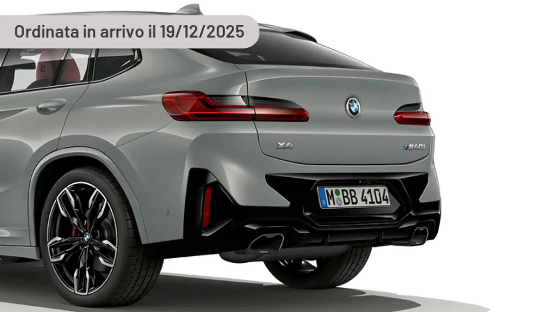 BMW X4 M Competition Argento - 1