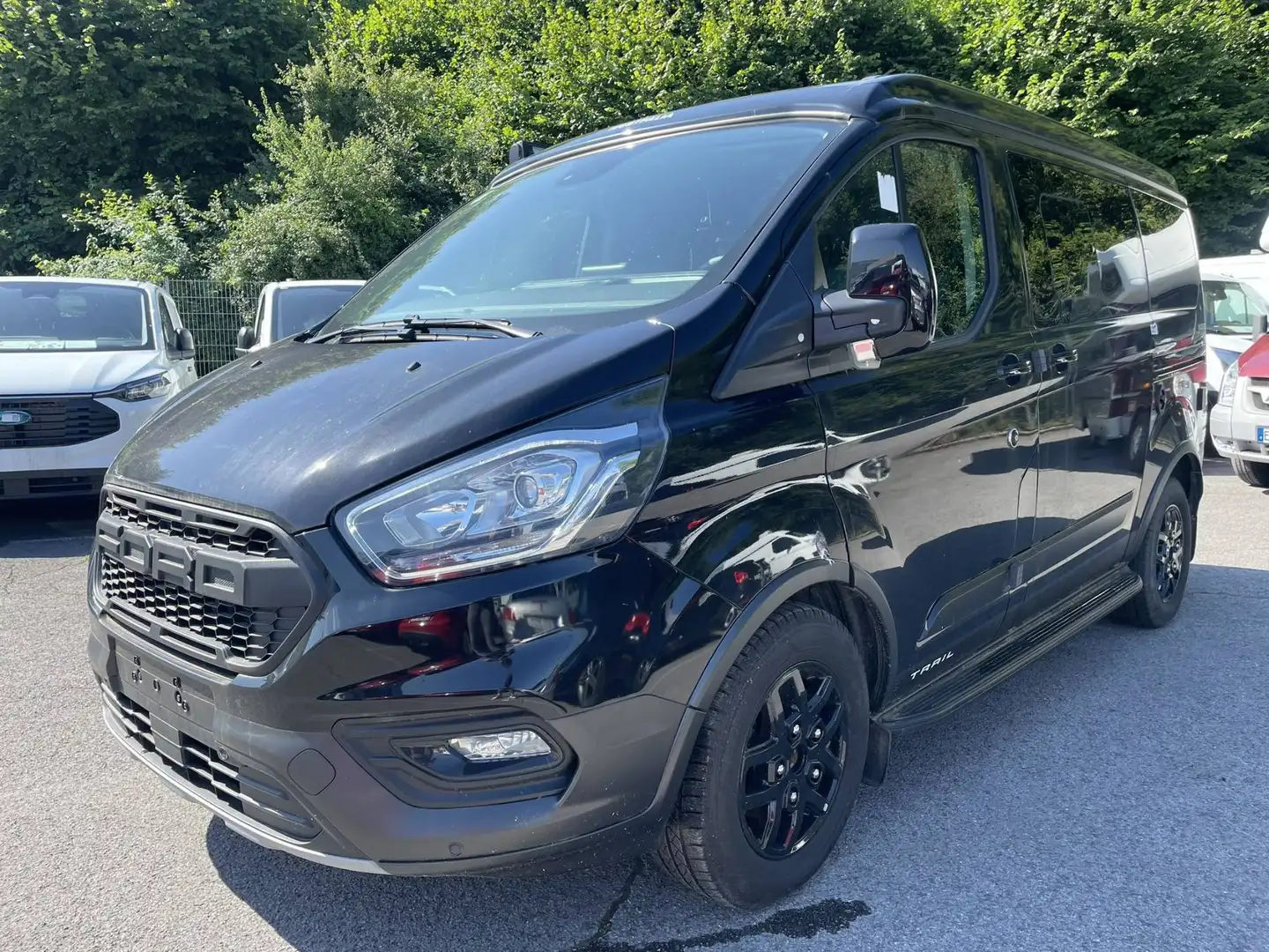 Ford Transit Custom 320L1 Nugget *Faltdach*RFK* Schwarz - 1