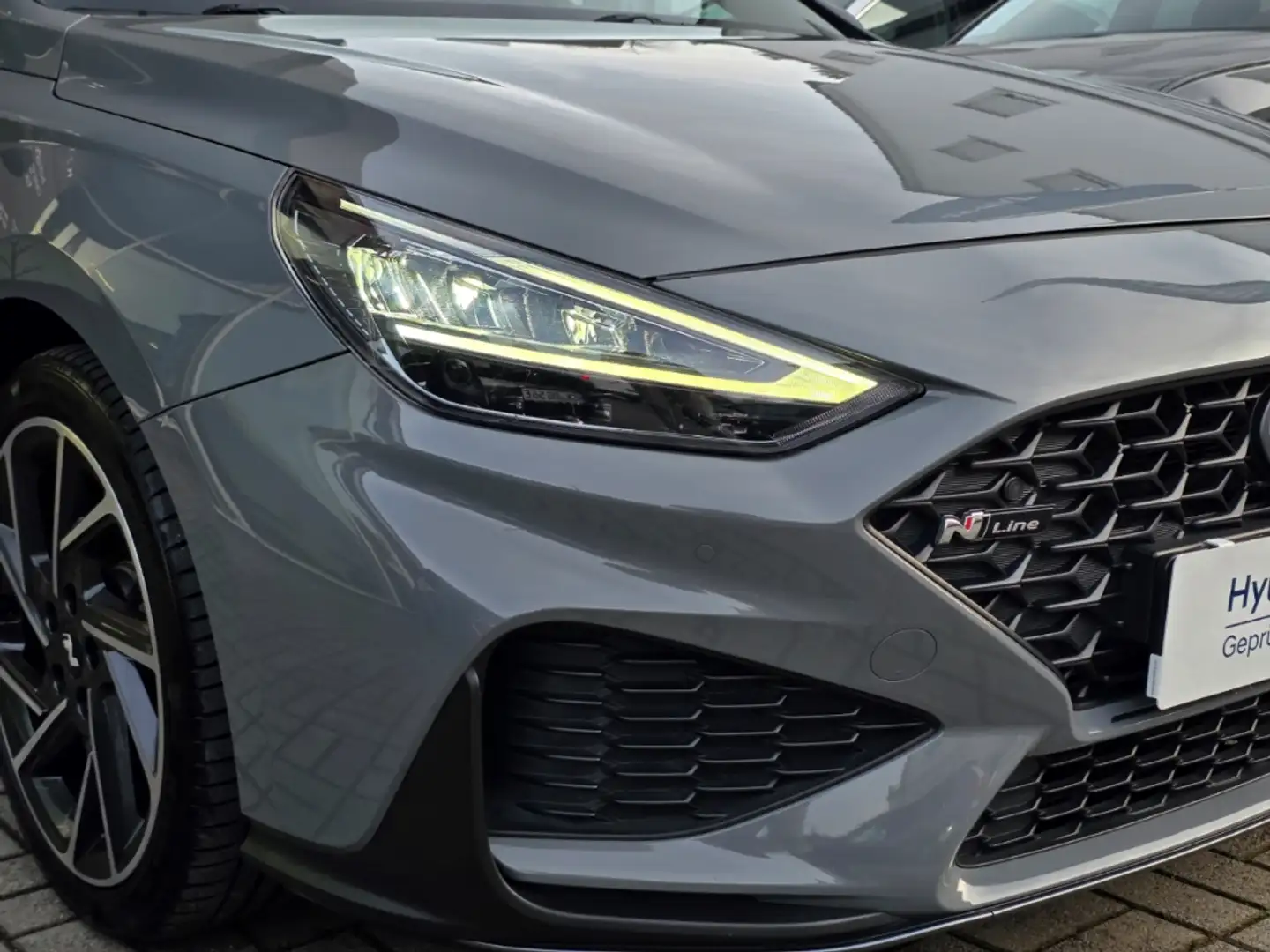 Hyundai i30 Kombi FL 1.6 CRDi 48V Mild-Hybrid N Line, AHK, Win Gris - 2