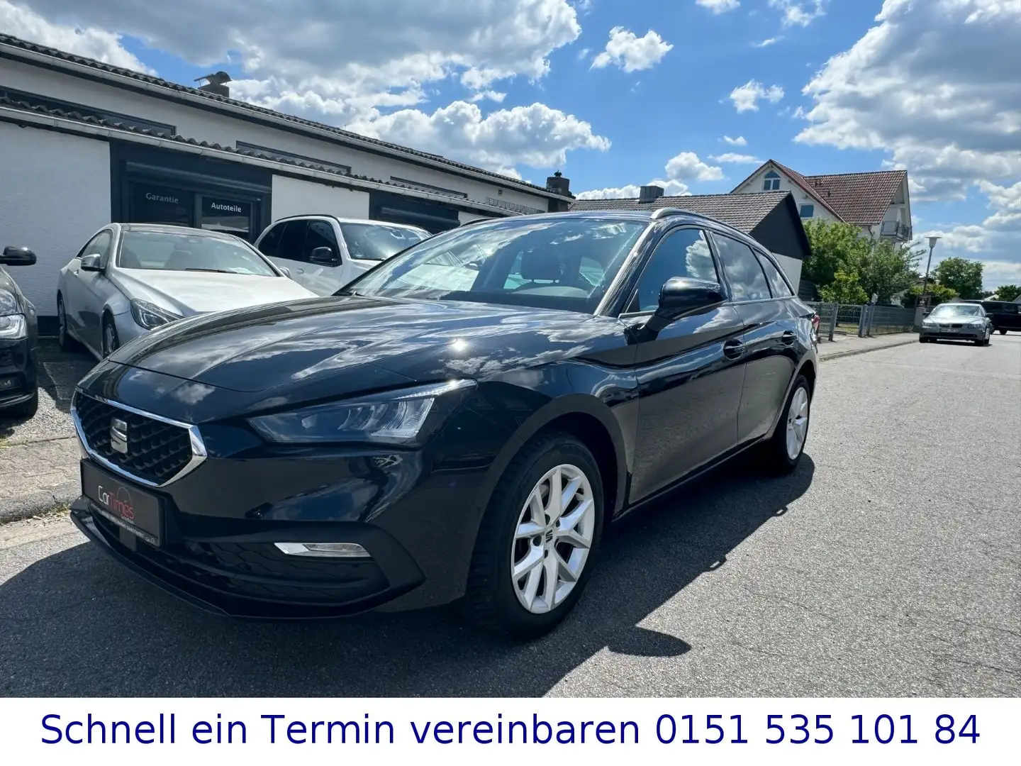 SEAT Leon Sportstourer Style 2.0 TDI DSG Rückfahrkame Noir - 1