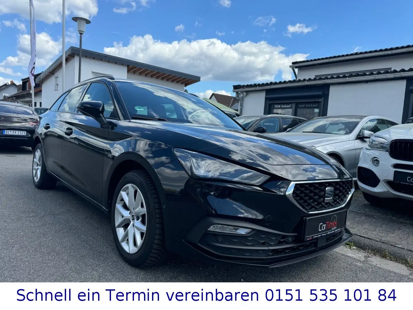 SEAT Leon Sportstourer Style 2.0 TDI DSG Rückfahrkame Noir - 2