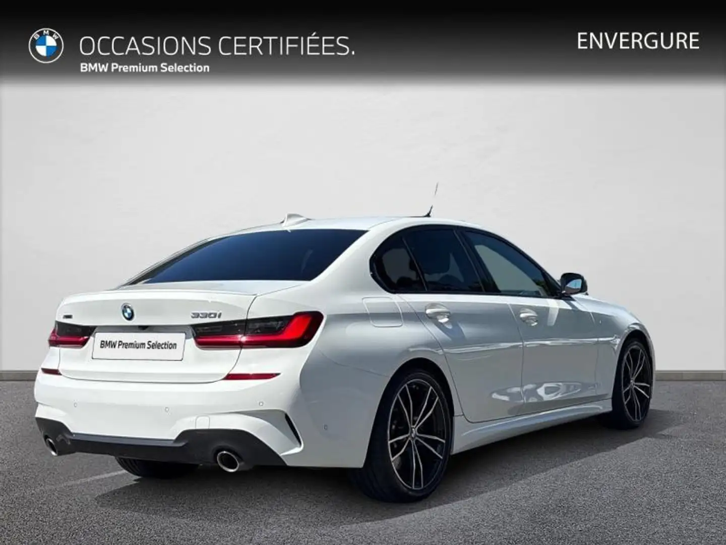 BMW 330 330iA xDrive 258ch M Sport Blanc - 2
