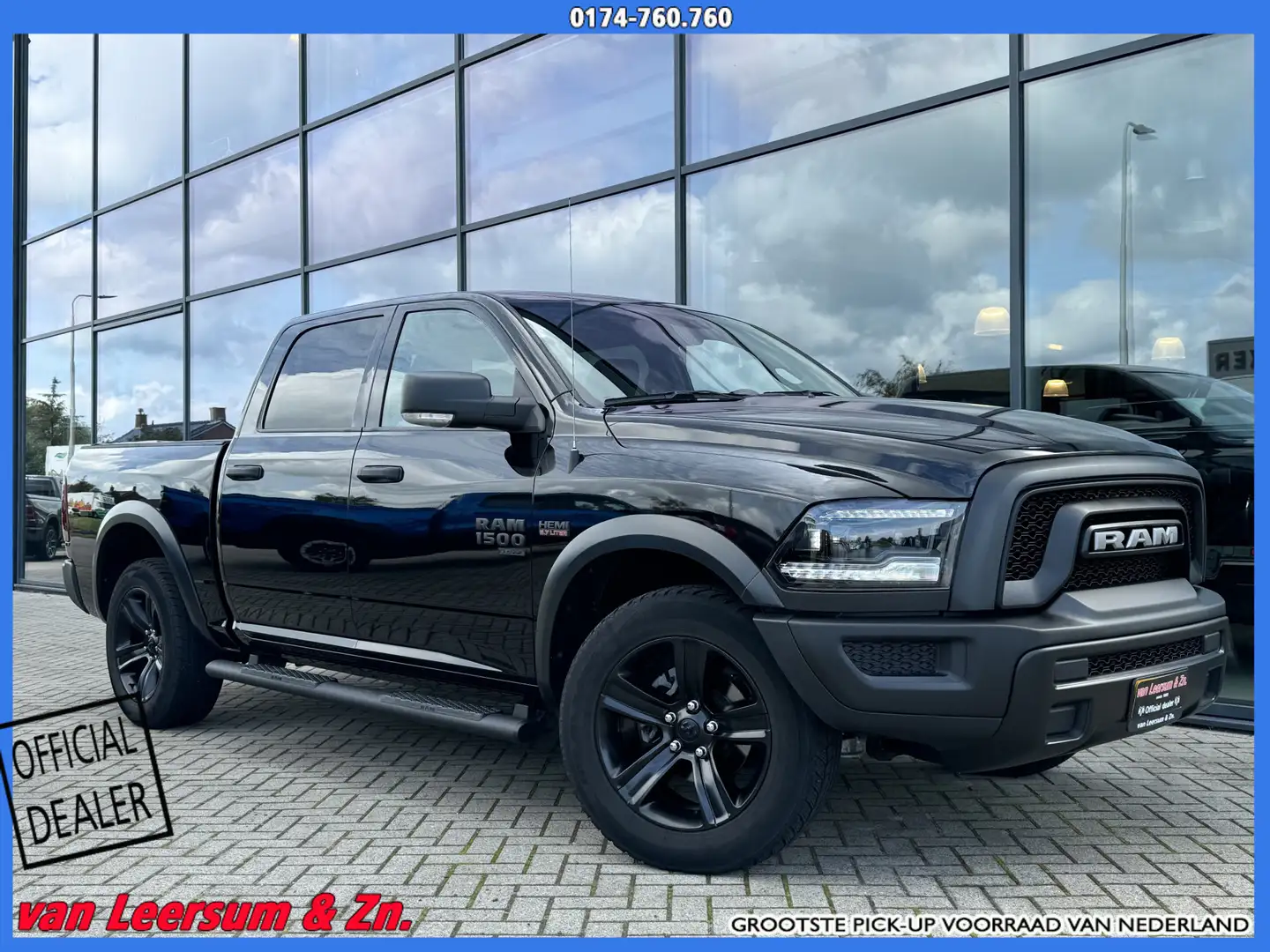 Dodge RAM WARLOCK | Achteruitrijcamera | Cruise control | 6 Negro - 1