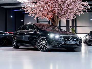 EQS 580 4-Matic - AMG - Achterasbesturing - Hyperscreen - Massage - Executive Rear - Burmester - HUD