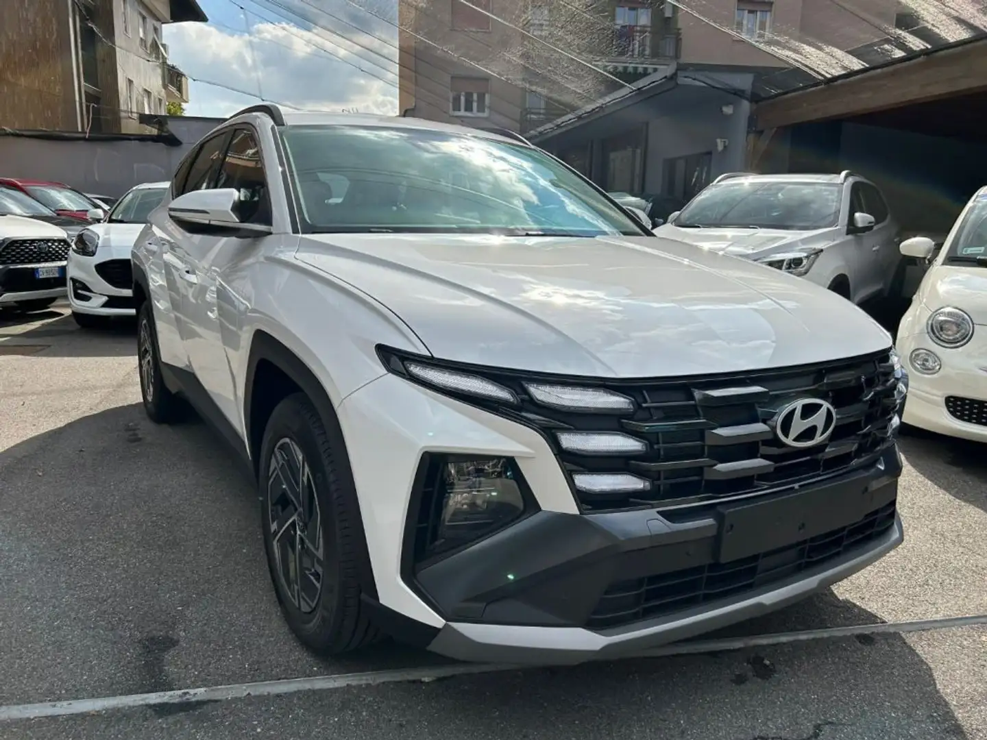 Hyundai TUCSON 1.6 CRDI 48V Maxx 136CV * PREZZO PROMO * Blanco - 1