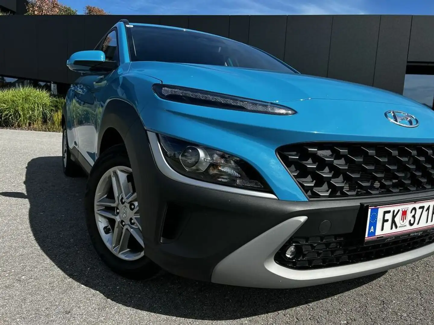 Hyundai KONA 1,0 T-GDi 48V 2WD Edition I Neuer Preis Blauw - 1