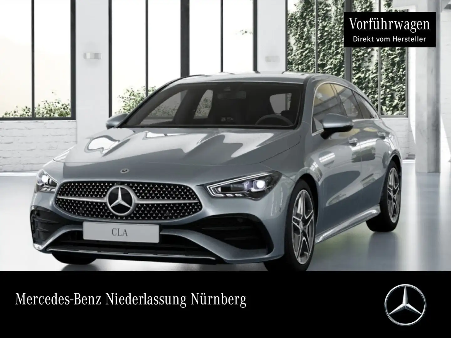 Mercedes-Benz CLA 200 AMG+360°+MULTIBEAM+TOTW+KEYLESS+7G Silber - 1