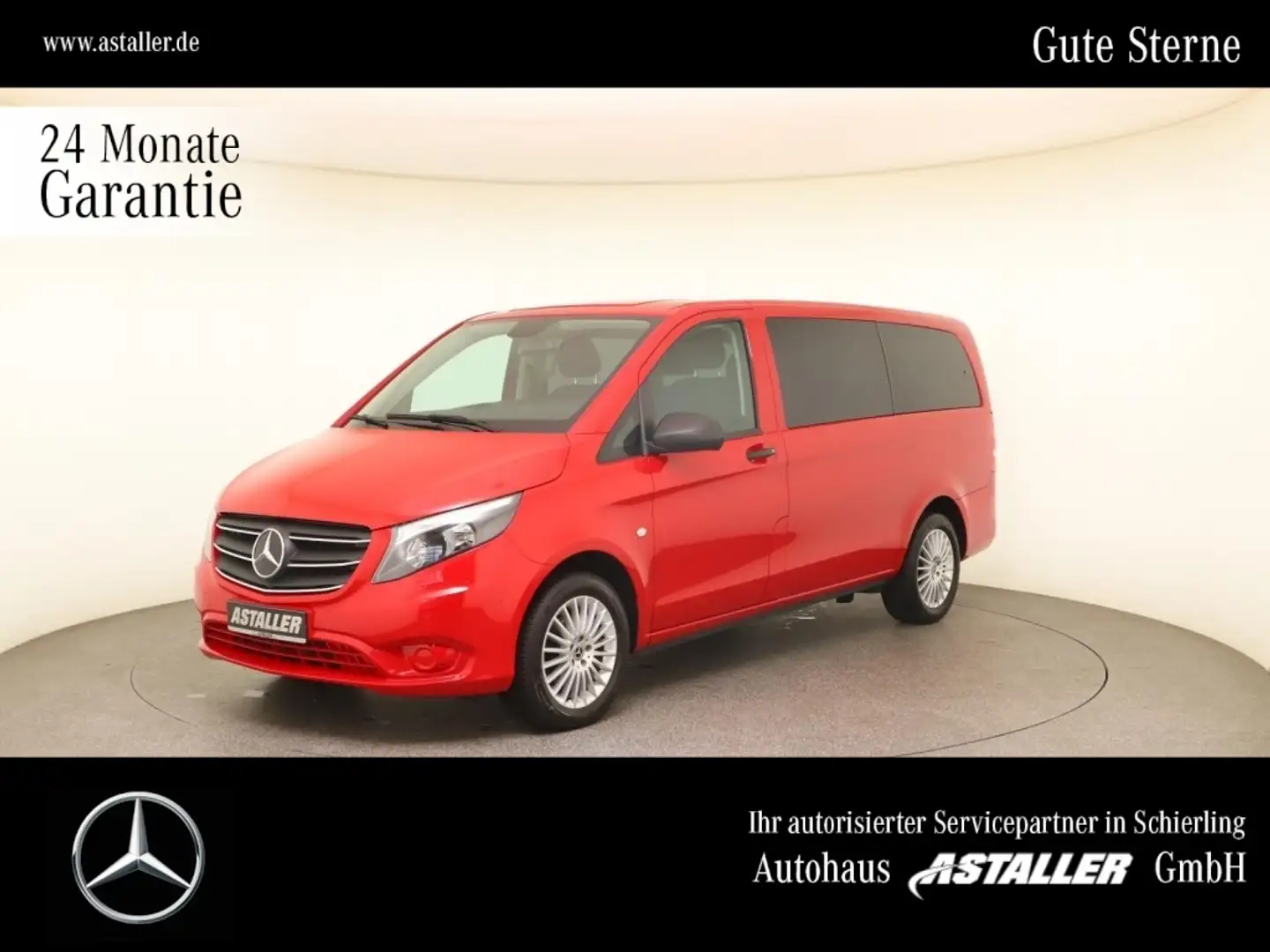 Mercedes-Benz Vito 114 CDI Tourer Edition Pro Lang L2 AHK+Navi crvena - 1
