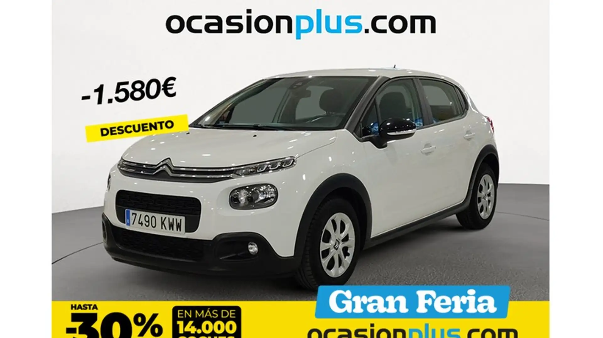 Citroen C3 1.5BlueHDi S&S Feel 100 Blanco - 1