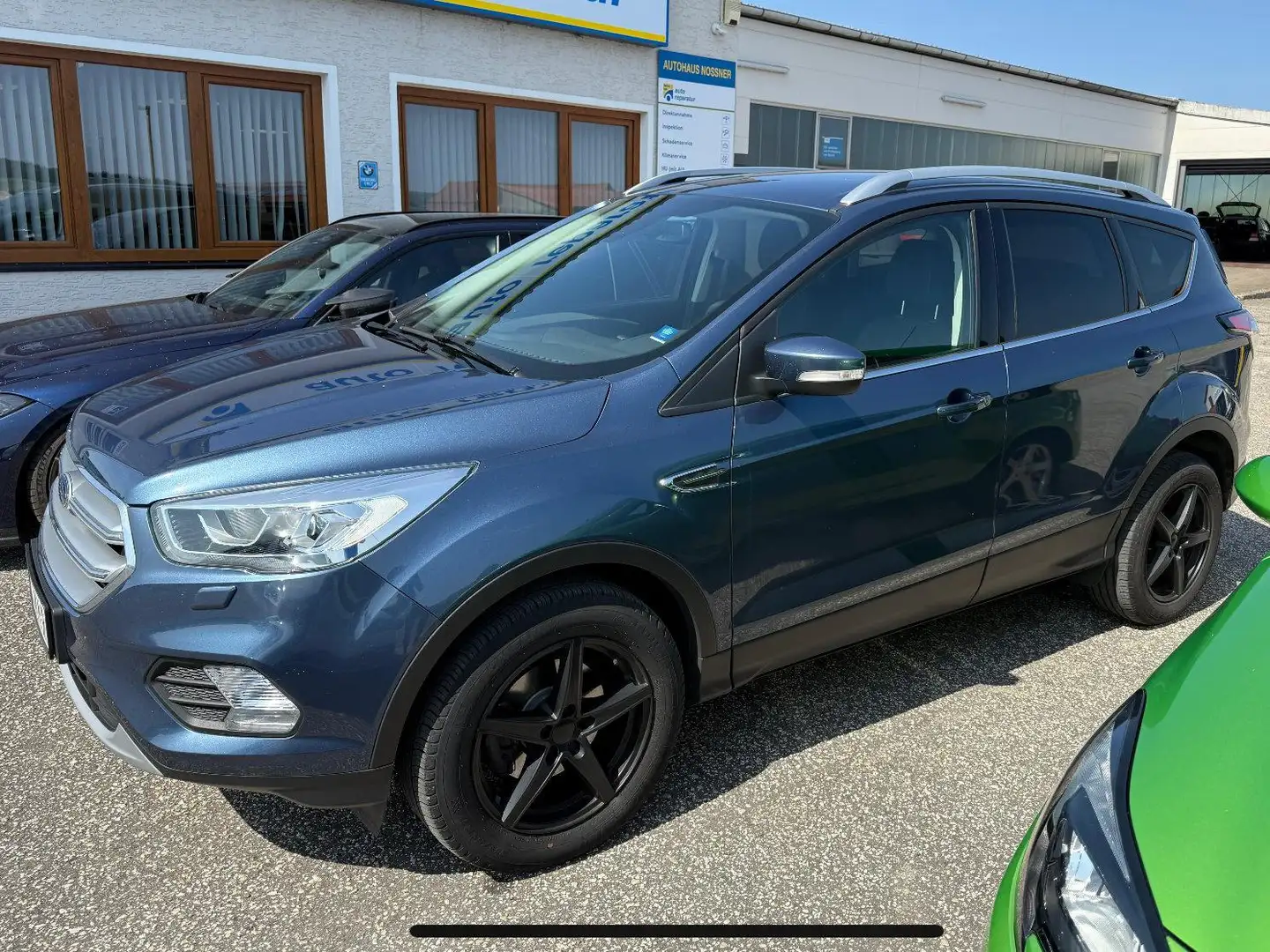 Ford Kuga COOL*TÜV NEU*1.HAND*SEHR GEPFLEGT*KLIMA*LM*SHZG Bleu - 1