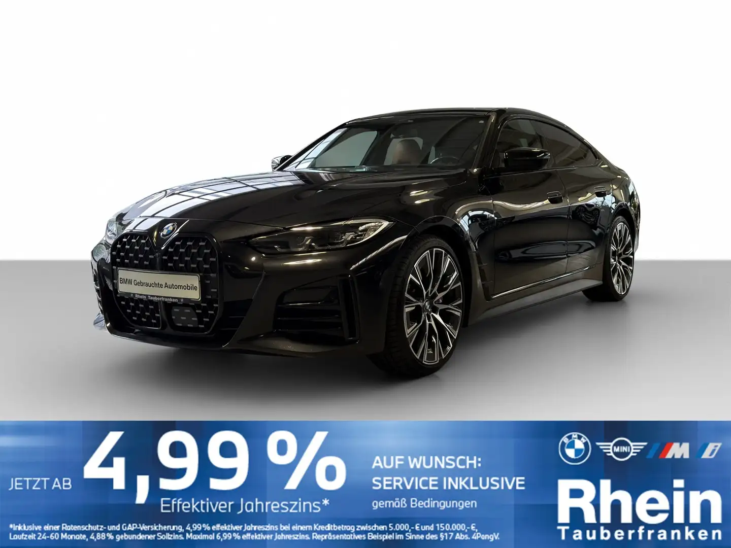 BMW 420 d xDrive Gran Coupé M Sportpaket Standheiz* Schwarz - 1
