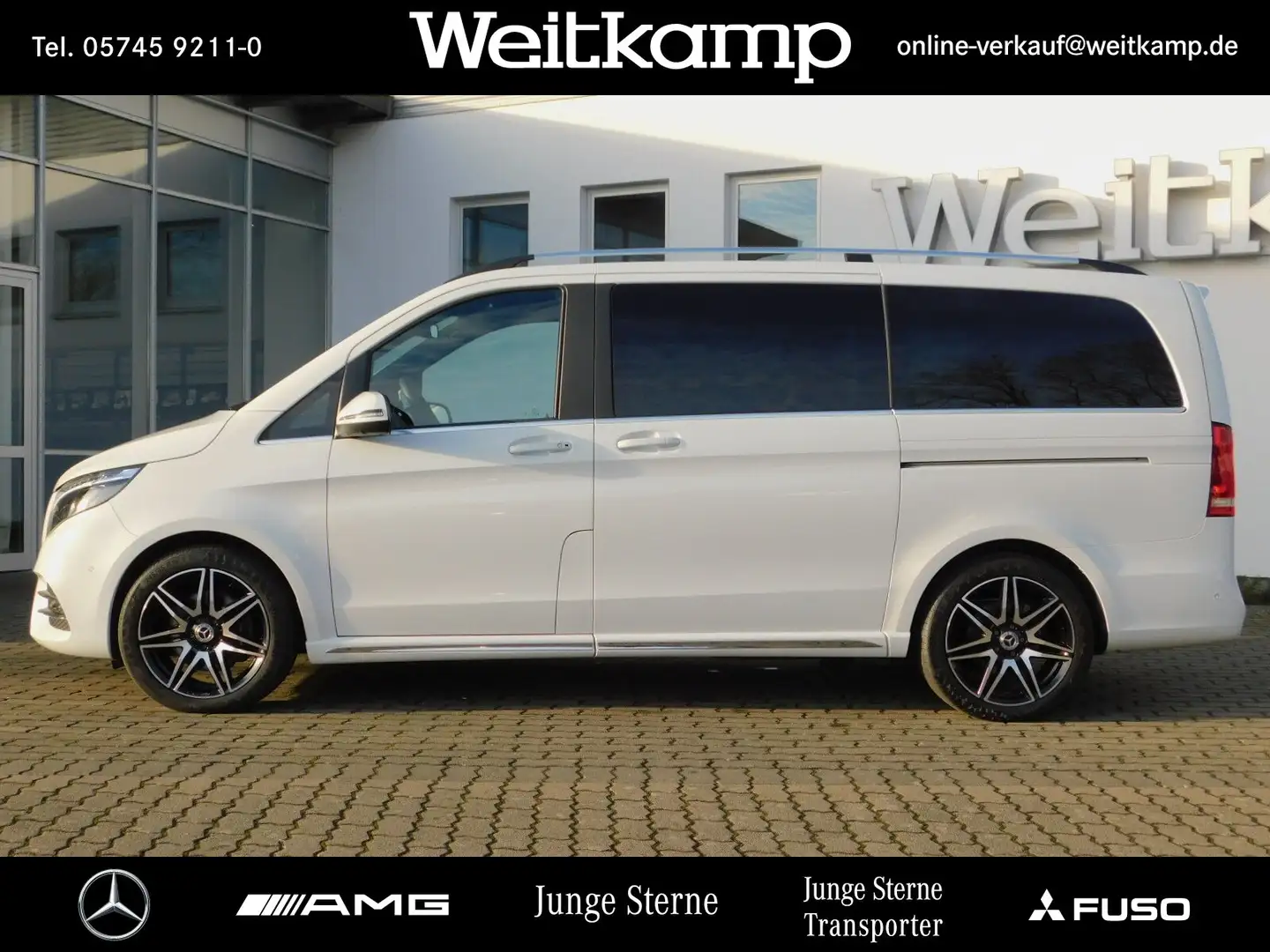 Mercedes-Benz V 250 V 250 AVANT. EDT. Lang AMG+AIRMATIC+TISCH+DISTR. Weiß - 2