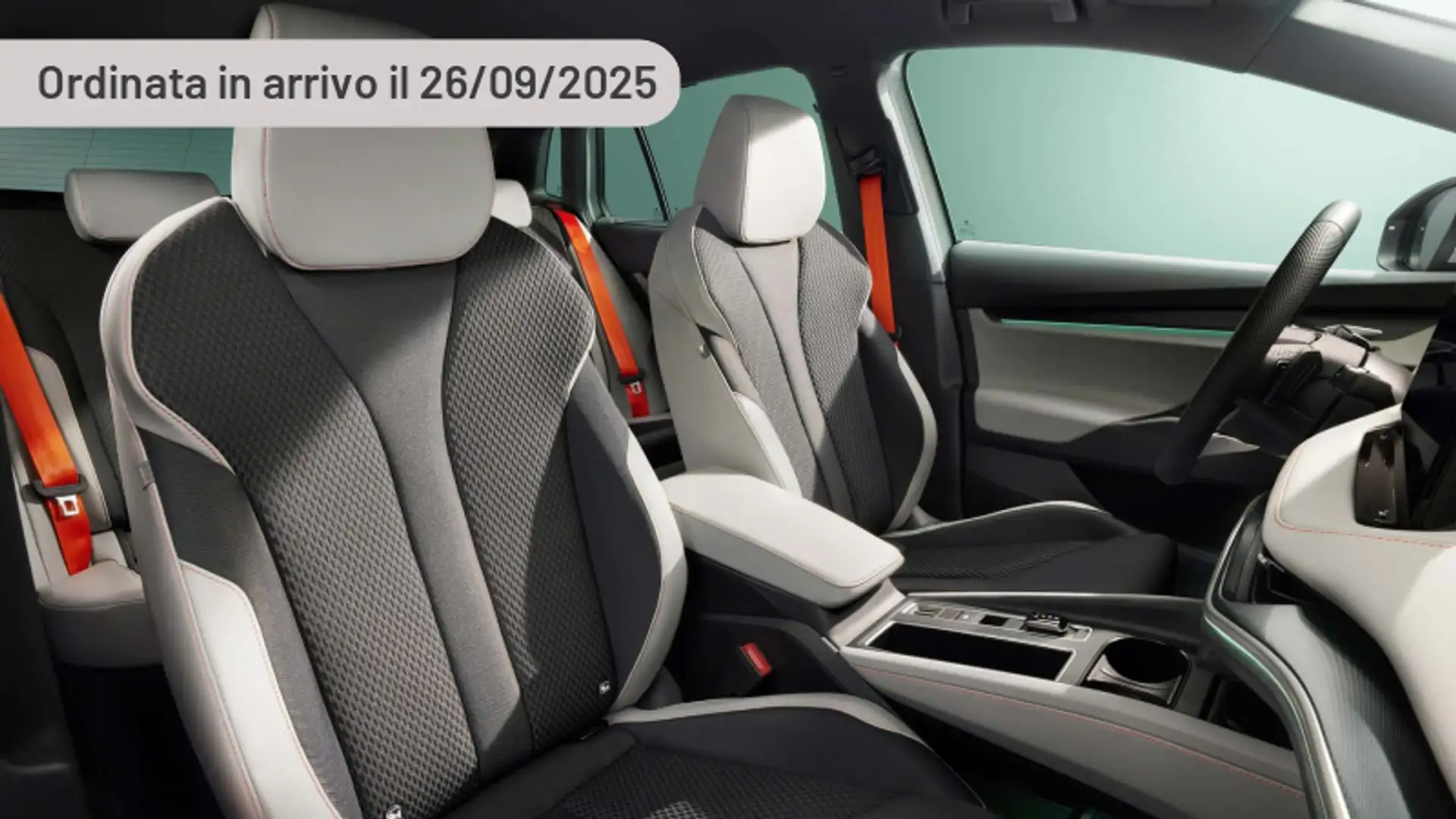 Skoda Elroq 85 Sportline Argent - 1