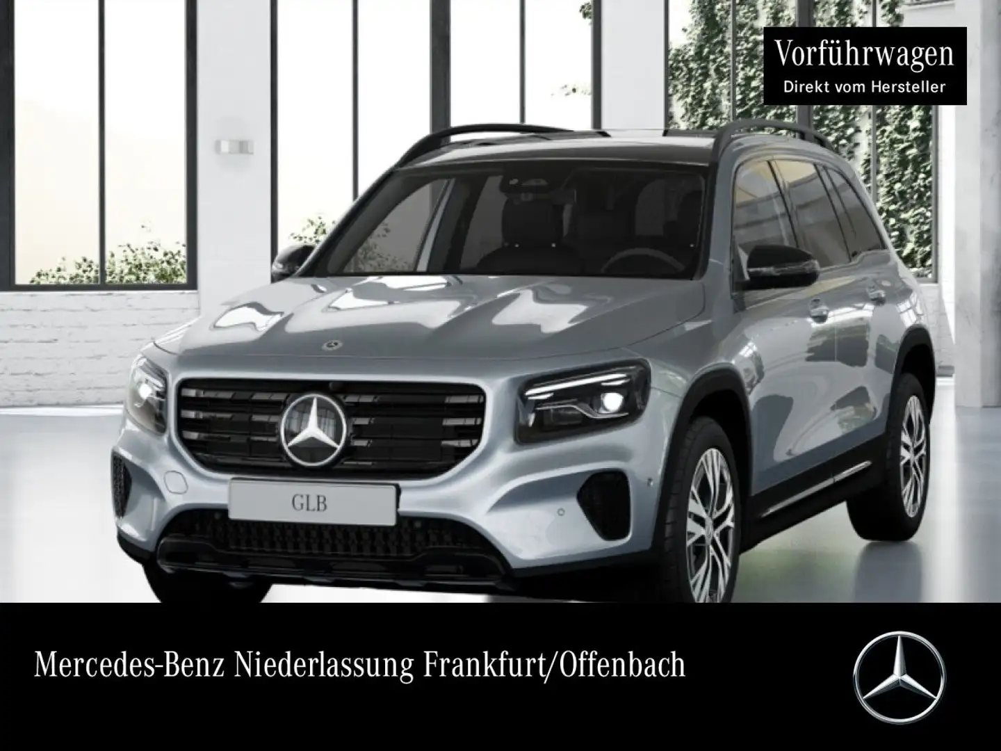 Mercedes-Benz GLB 200 PROGRESSIVE+NIGHT+PANO+360°+MULTIBEAM+7G Argent - 1