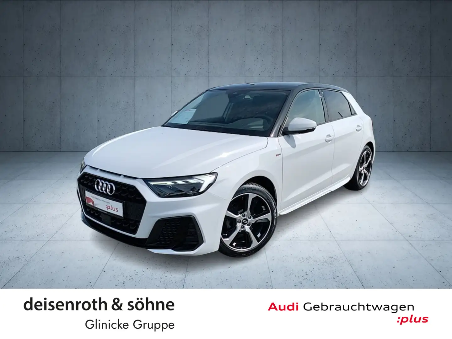 Audi A1 S line 25 TFSI LED/Nav/17''/ASI/Tem Weiß - 1