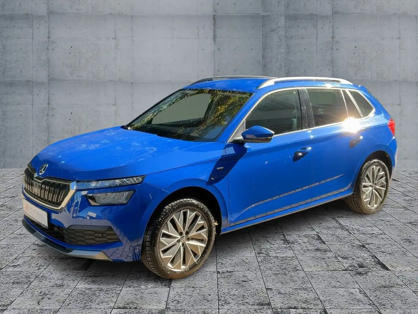 Skoda Kamiq 1.0 TSI CLEVER LED+APP+DAB+GRA+SHZ+PDC+RFK Blau - 2