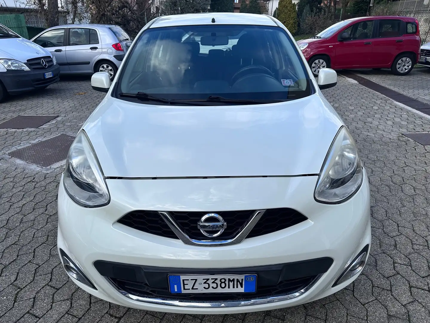 Nissan Micra Micra IV 1.2 Acenta eco Gpl*NEOPATENTATI*CLIMA Blanc - 2